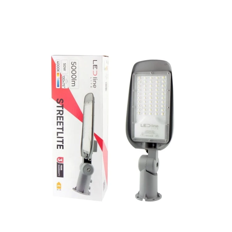 Oprawa, lampa uliczna LED LEDLine 50W IP65 - biała neutralna_4