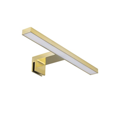 Kinkiet, lampa nad lustro AMBER 4,5W biała neutralna 30cm złota_1