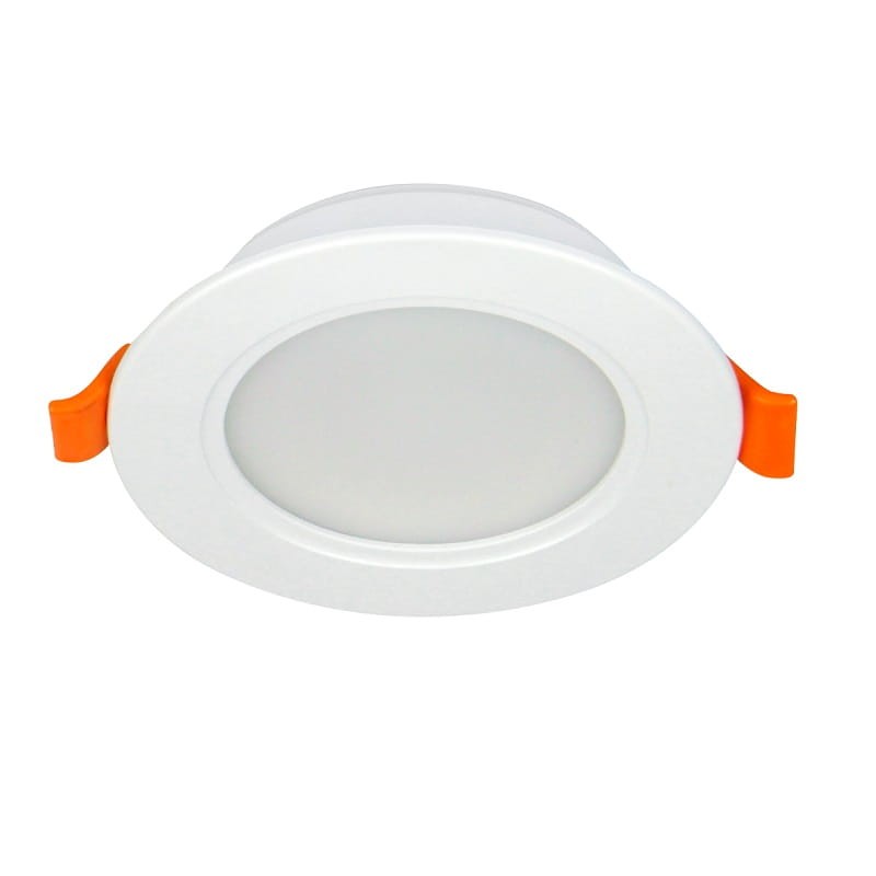 Panel podtynkowy plafon sufitowy okrągły 5W 230V biały ciepły _1