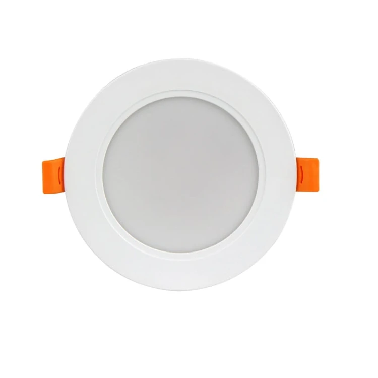 Panel podtynkowy plafon sufitowy okrągły 9W 230V biały ciepły_2