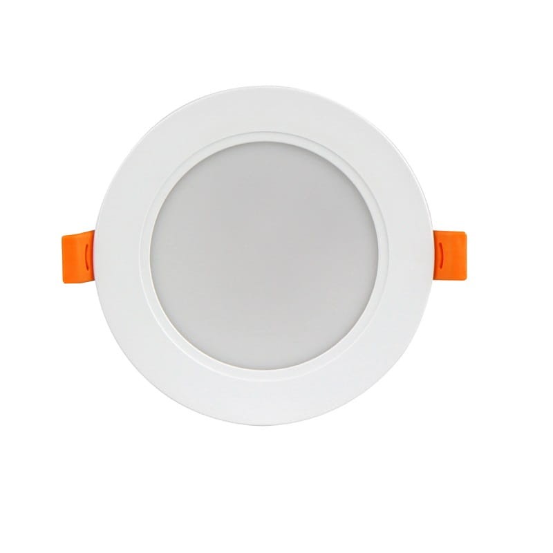 Panel podtynkowy plafon sufitowy okrągły 9W 230V biały ciepły_2