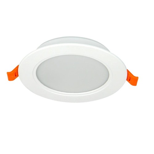 Panel podtynkowy plafon sufitowy okrągły 9W 230V biały neutralny_1