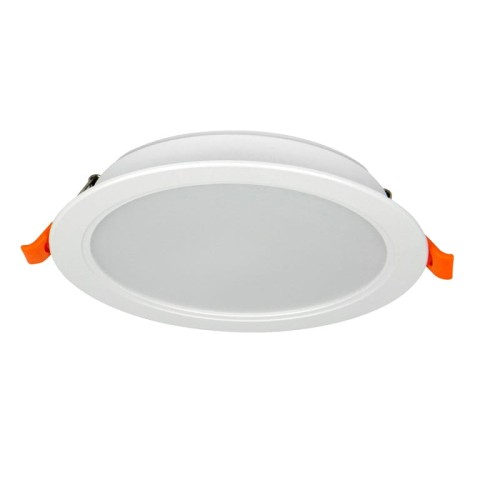 Panel podtynkowy plafon sufitowy okrągły 12W 230V biały neutralny_1