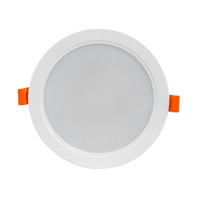 Panel podtynkowy plafon sufitowy okrągły 12W 230V biały neutralny_2