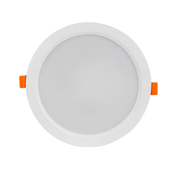 Panel podtynkowy plafon sufitowy okrągły 18W 230V biały neutralny_2