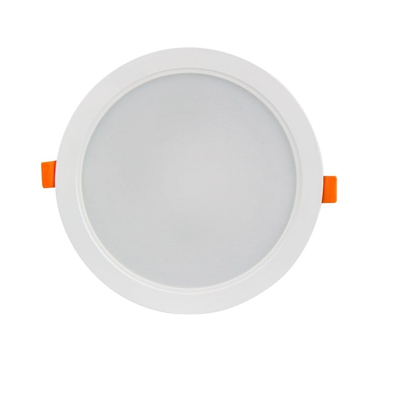 Panel podtynkowy plafon sufitowy okrągły 18W 230V biały ciepły_2