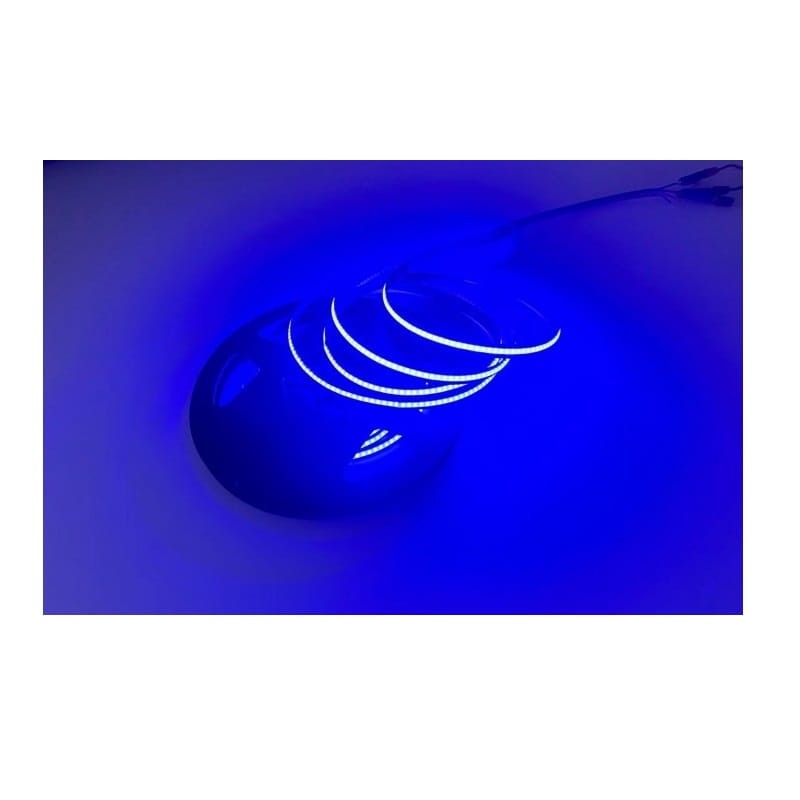 Taśma LED COB niebieska liniowa 480LED/m, 12V, rolka 5m_2