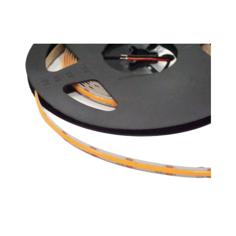 Taśma LED COB pomarańczowa liniowa 480LED/m, 12V, rolka 5m_3