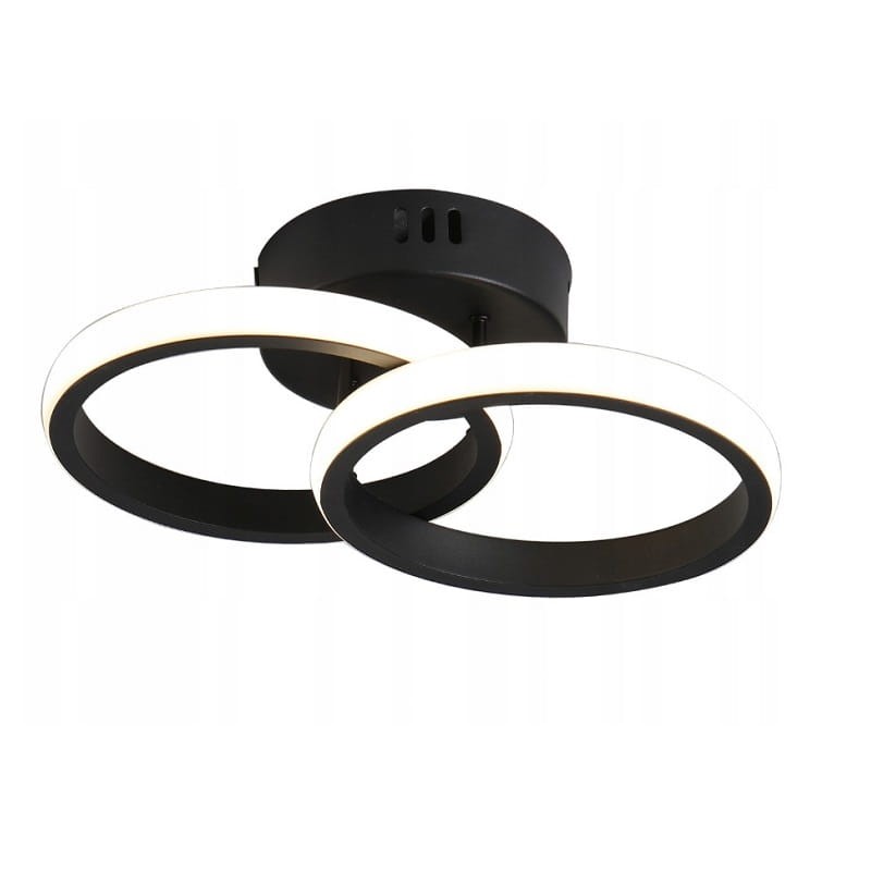 Żyrandol, lampa LED Nebula Lyra 13W 230V 4000K czarny_1