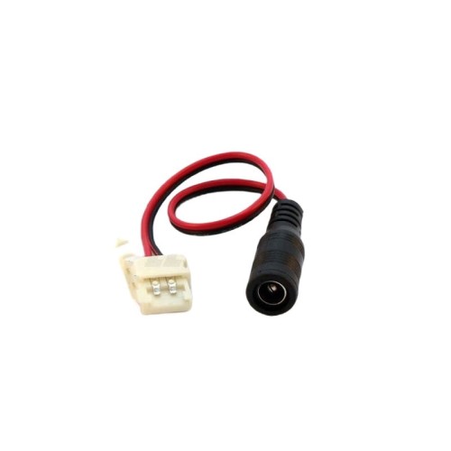 złączka do taśm LED 8mm z gniazdem DC