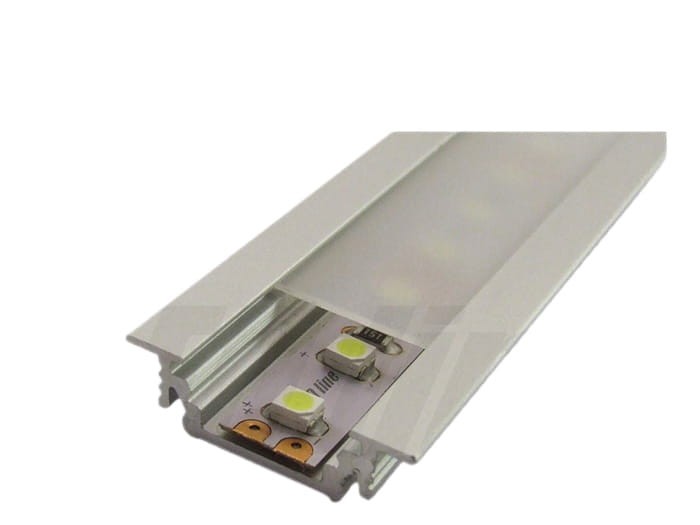 profil wpuszczany do taśmy led szybka szroniona