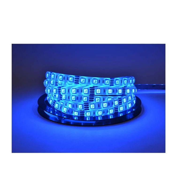 Taśma LED RGB 300 SMD 5060  IP65  5m 12V niebieski