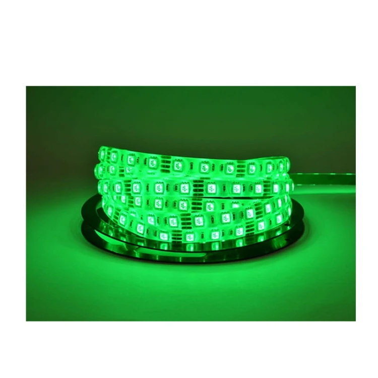 Taśma LED RGB 300 SMD 5060  IP65  5m 12V zielony.jpg