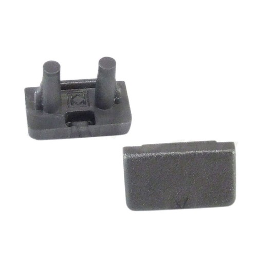 Zaślepka kpl. 2 sztuki do profili LED nawierzchniowych wąskich SLIM