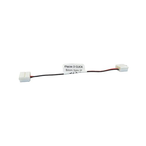 złączka podójna do taśm LED 8mm w silikonie