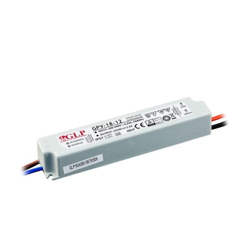 Zasilacz 18W 12V IP67 GPV-18-12