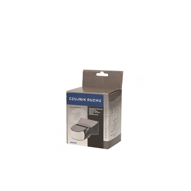 czujnik ruchu OR-CR-236 czarny 180° orno