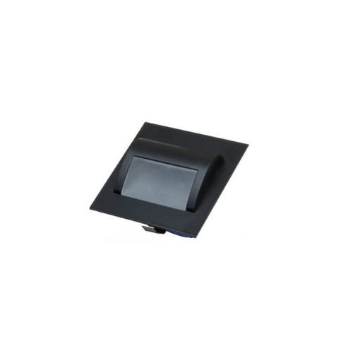 Oprawa schodowa led 1,5W 230V czarna barwa zimna