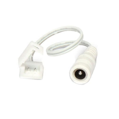 Złączka do taśm LED 8mm IP65 z gniazdem DC