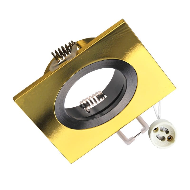 oprawa wpuszczana złoto - czarna zdjęcie oprawy