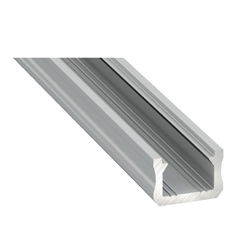 PROFIL typ X 2m srebrny nawierzchniowy SLIM do TAŚMY LED