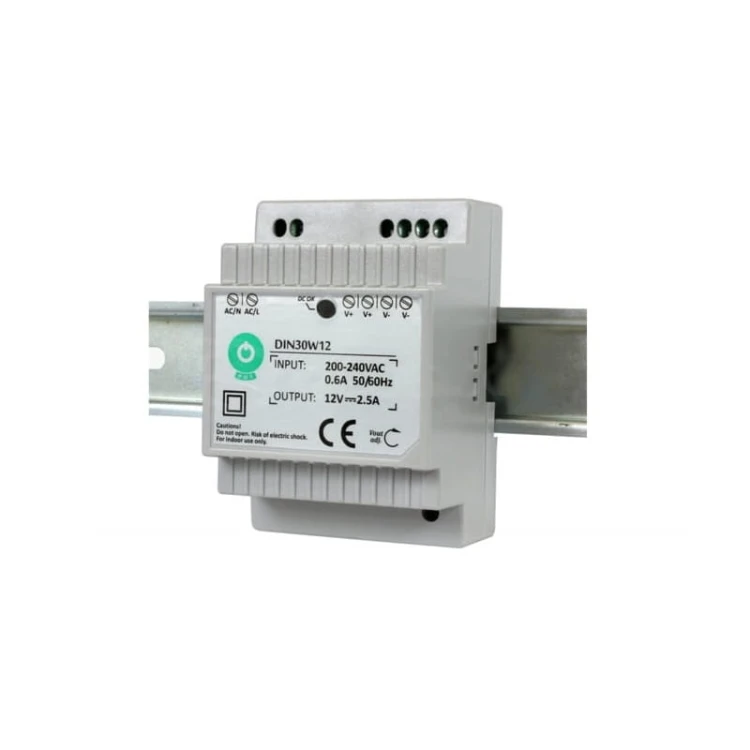 Zasilacz na szynę 30W 12V DIN30W12