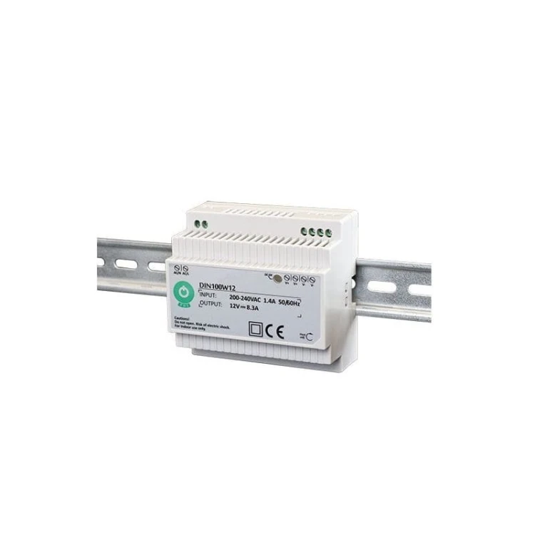 Zasilacz 100W 12V 8,3A na szynę DIN DIN100W12