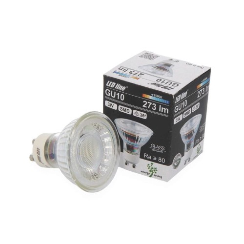 żarówka  LED GU10 1W biała zimna 6000K
