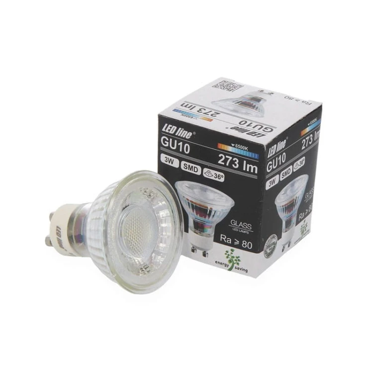żarówka  LED GU10 1W biała zimna 6000K