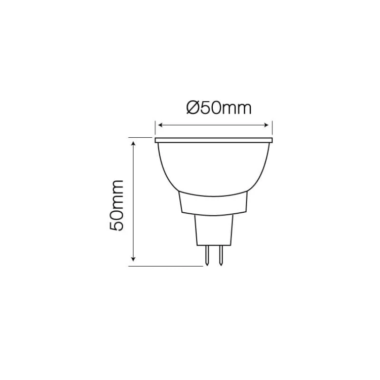 zarówka LED MR16 3W 12V 36°_2