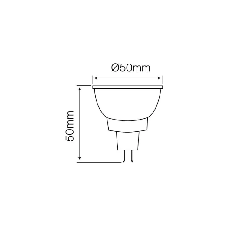 żarówka LED MR16 3W 36° biała ciepła 12V_3