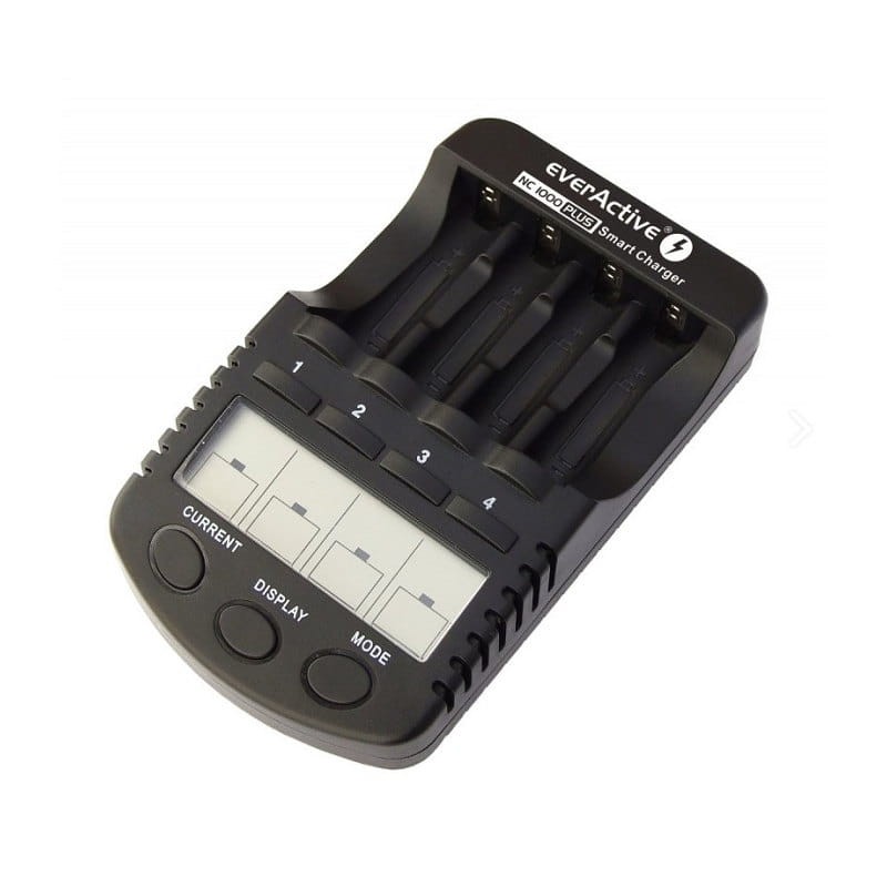 Ładowarka NC 1000PLUS widok wyświetlacza