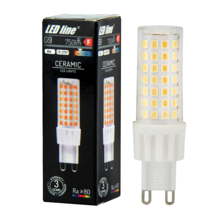 żarówka LED G9 8W 230V biała dzienna opakowanie_2