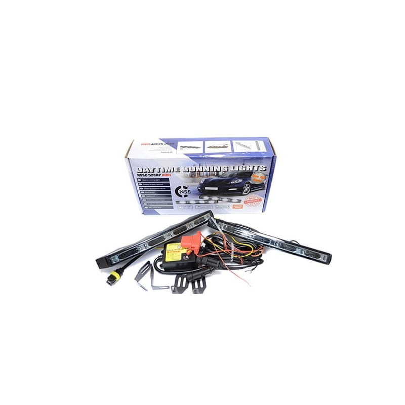 światła do jazdy dziennej samochodowe NSSC DRL 523HP mini