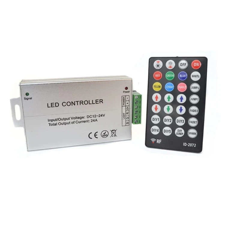 sterownik RGB 18A z pilotem