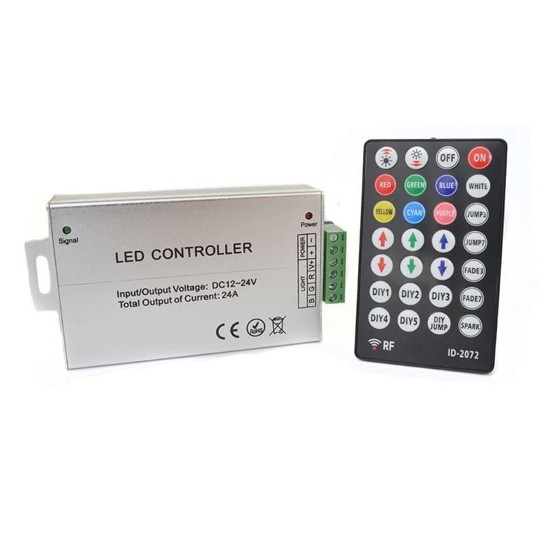 sterownik RGB 18A z pilotem