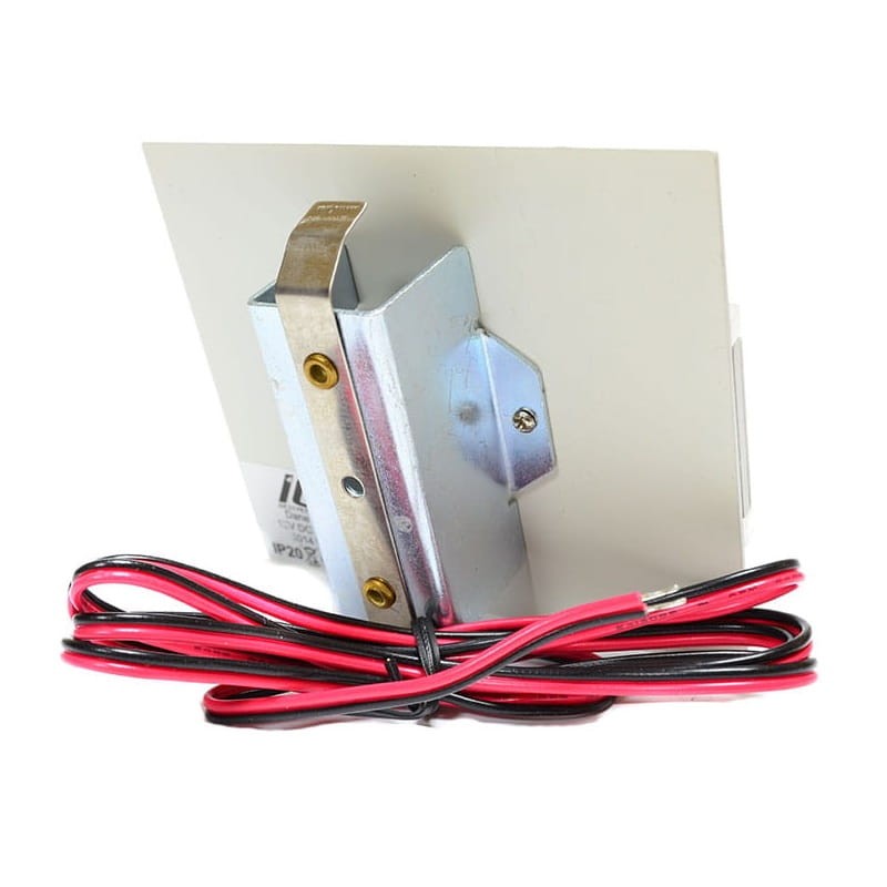 oprawa schodowa 12V 1,2W biała do puszki 60