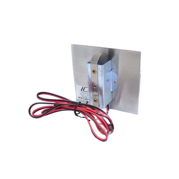 oprawa schodowa led 12V 1,2W inox  do puszki