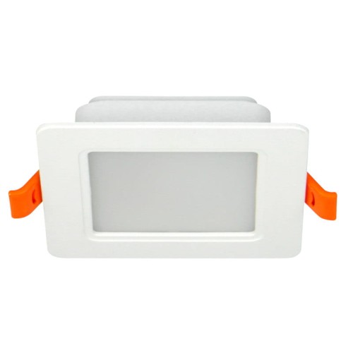 Panel podtynkowy plafon sufitowy kwadratowy 5W 230V biały ciepły_1