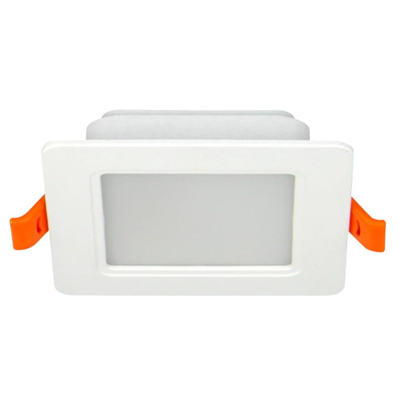 Panel podtynkowy plafon sufitowy kwadratowy 5W 230V biały ciepły_1