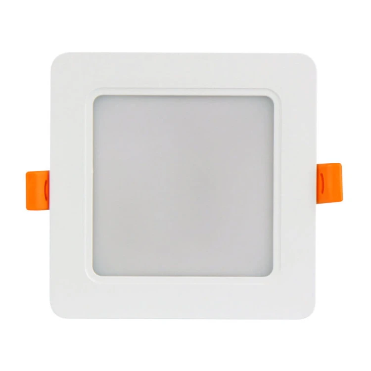 Panel podtynkowy plafon sufitowy kwadratowy 9W 230V biały ciepły_2