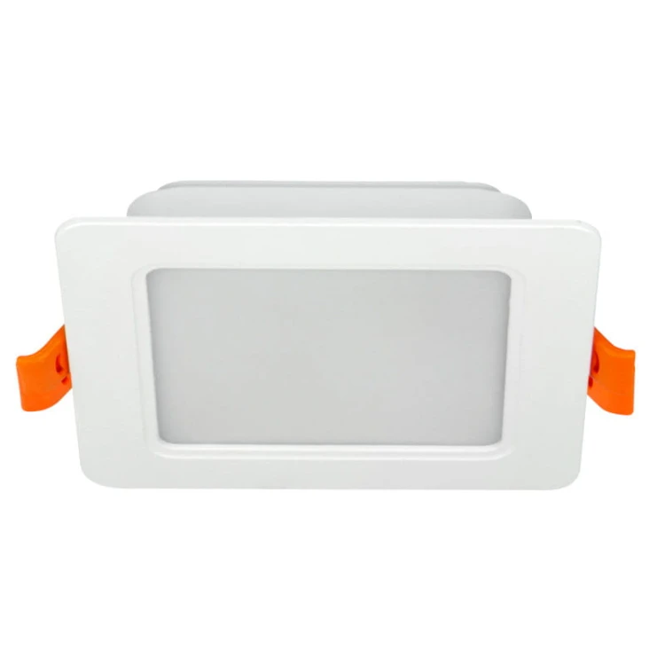 Panel podtynkowy plafon sufitowy kwadratowy 9W 230V biały ciepły_1