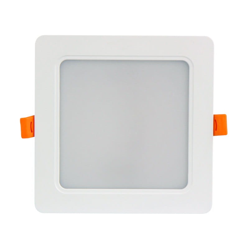 Panel podtynkowy plafon sufitowy kwadratowy 12W 230V biały neutralny_2