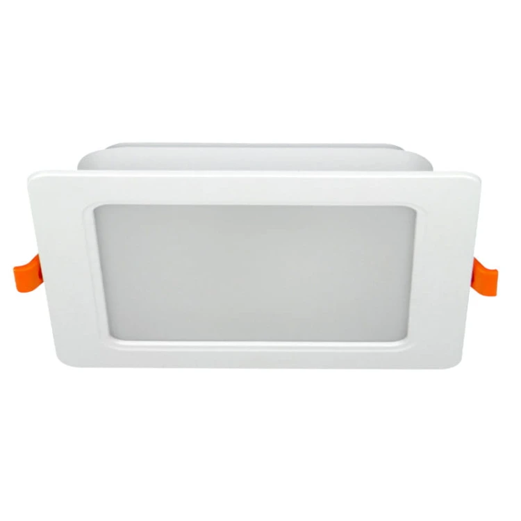 Panel podtynkowy plafon sufitowy kwadratowy 12W 230V biały ciepły_1