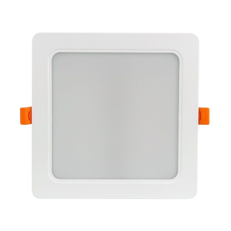 Panel podtynkowy plafon sufitowy kwadratowy 18W 230V biały ciepły_2