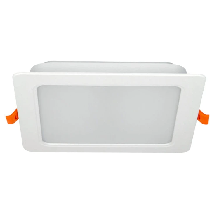 Panel podtynkowy plafon sufitowy kwadratowy 18W 230V biały ciepły_1