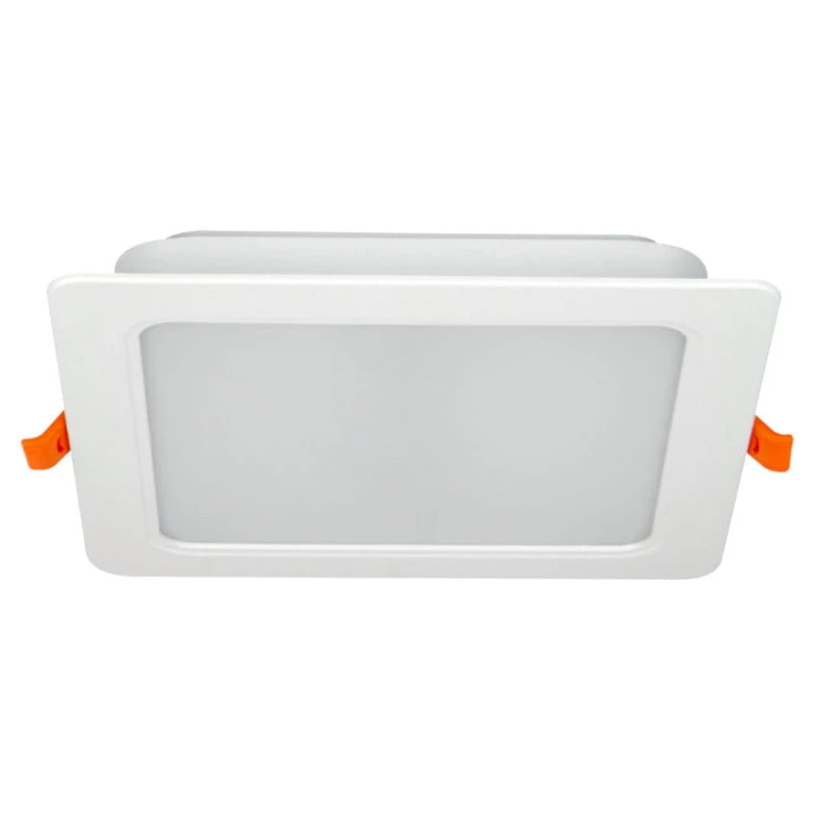 Panel podtynkowy plafon sufitowy kwadratowy 18W 230V biały neutralny_1