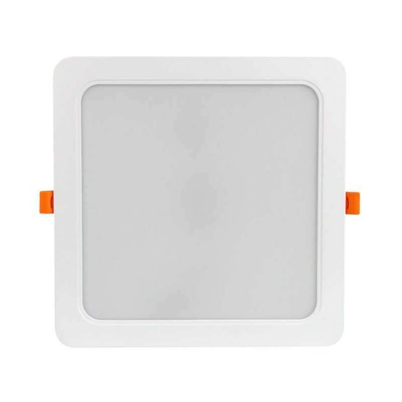 Panel podtynkowy plafon sufitowy kwadratowy 24W 230V biały neutralny_2