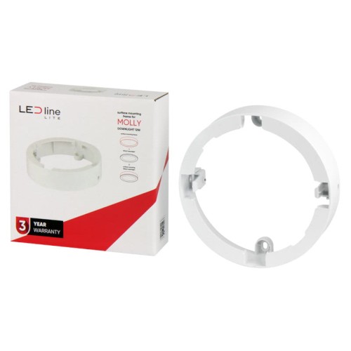 Ramka uniwersalna natynkowa do panelu 12W okrągłego podtynkowego 