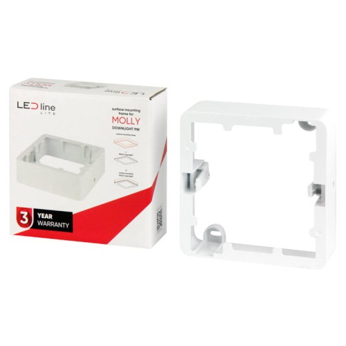 Ramka uniwersalna natynkowa do panelu 9W kwadratowego podtynkowego